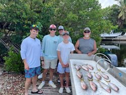 Five anglers fishing in FL