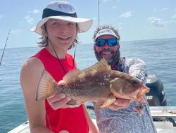 Red Grouper caught while fishing in Islamorada