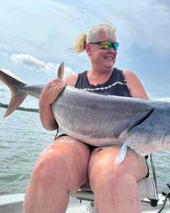 Angler with a big fish in Wagoner
