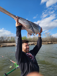 Angler fishing in OK