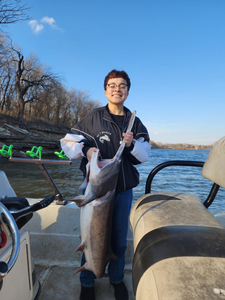 Fishing in OK with a big fish