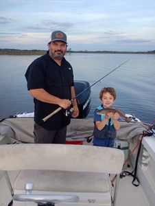 Two people fishing in Florida