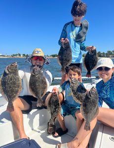 Flounders loves kids and kids loves them back.
