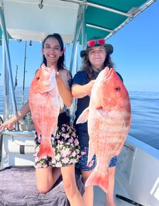 Two anglers with 2 big fish in Jacksonville