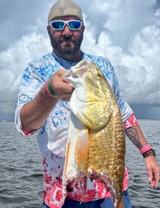 Angler with a fishing rod in Jacksonville