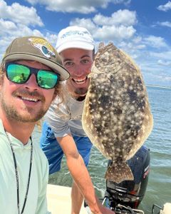 Southern Flounder caught fishing in FL