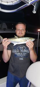 Single fisherman enjoying cruises and fishing in Reedville
