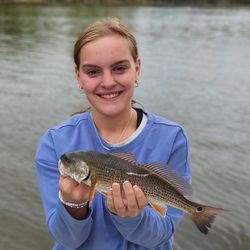 Redfish caught by two people in Reedville
