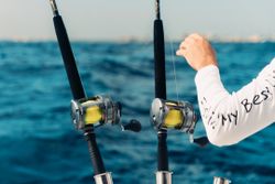Lone angler fishing in Florida