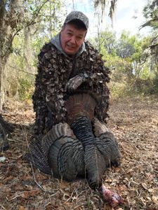 An adventurer hunting in Florida