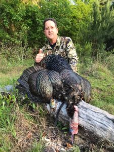 Hunter with a big 27-inch catch in FL