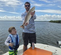 Two people fishing in Florida