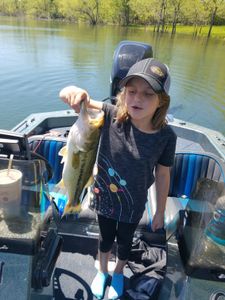Angler fishing in Missouri