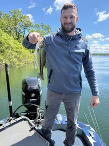 Largemouth Bass caught while fishing in MO
