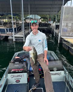 A largemouth bass caught in Kimberling City