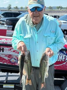 Largemouth Bass caught while fishing in Kimberling City