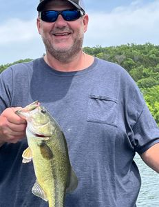 Largemouth bass caught in Kimberling City