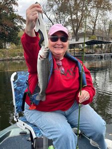 Exciting fishing trip in MO with a rainbow trout