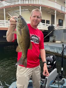 Smallmouth bass fishing in MO
