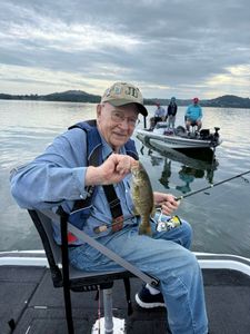 Smallmouth Bass caught while fishing in Kimberling City