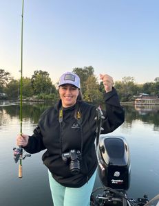 Angler enjoying fishing in Missouri