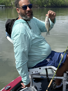 Hooked a tasty white crappie with a mix of techniques at the historic spot!