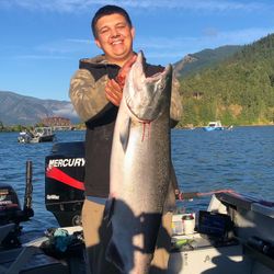 Chinook Salmon caught fishing in WA