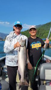 Chinook Salmon caught in Pasco
