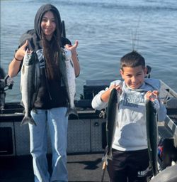 Two anglers fishing in Pasco