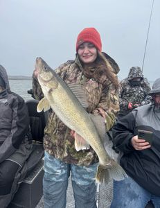 Walleye fish caught in Pasco