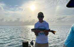 Angler with one fish caught in Texas