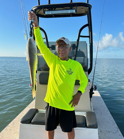 Angler with a 20-inch fish caught in TX