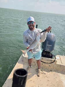 One person fishing in TX