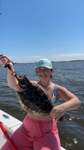 Summer Flounder caught while fishing in North Carolina
