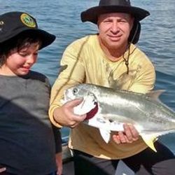 Two anglers fishing in TX