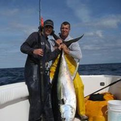 One person fishing in Galveston