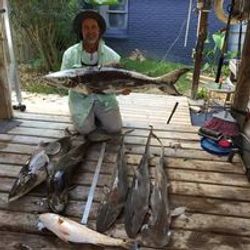 Two big fish caught while fishing in TX