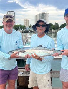 Anglers on a fishing cruise in West Palm Beach