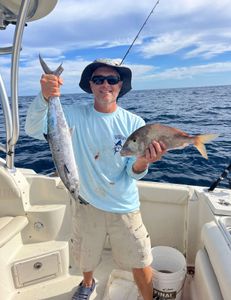 Two 15-inch fish caught on a cruises and fishing trip in FL
