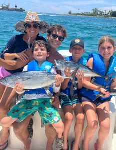 Little Tunny and Atlantic Bonito, two medium-sized fish caught in FL