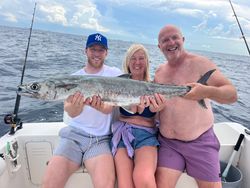 King Mackerel, 42-inch fish caught while cruising and fishing in FL