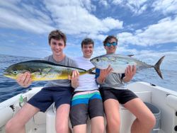 Two blackfin tuna, a great fishing trip in FL