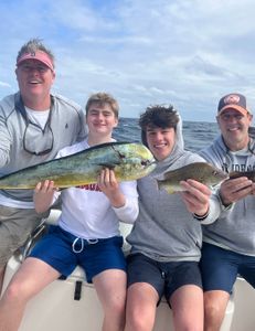 Two white grunt fish caught in FL