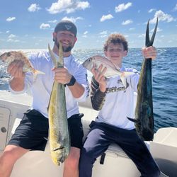 King Mackerel and Silver seabream caught in West Palm Beach during cruises and fishing