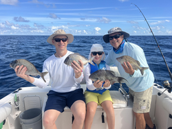 Mixed bag success with West Palm Beach porgy and triggerfish!