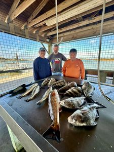 A full day fishing in Matagorda!