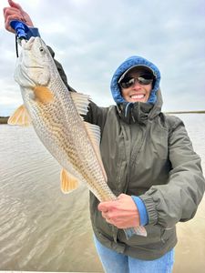 Amazing Red Drum on display! Only in Matagorda!