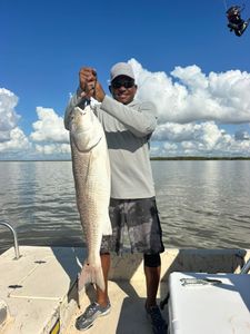 Angler fishing in Matagorda