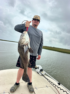 Big black drum from Matagorda Bay waters!