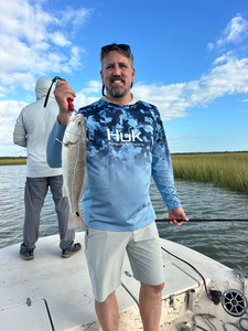 Matagorda Bay redfish coming to the boat!